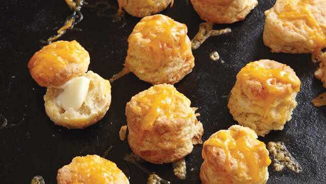 Silver Dollar Cheese Biscuits